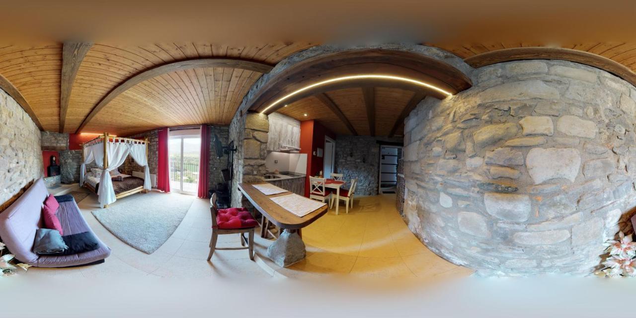 Casa Rural La Abadia-Apartamentos Graus Zewnętrze zdjęcie