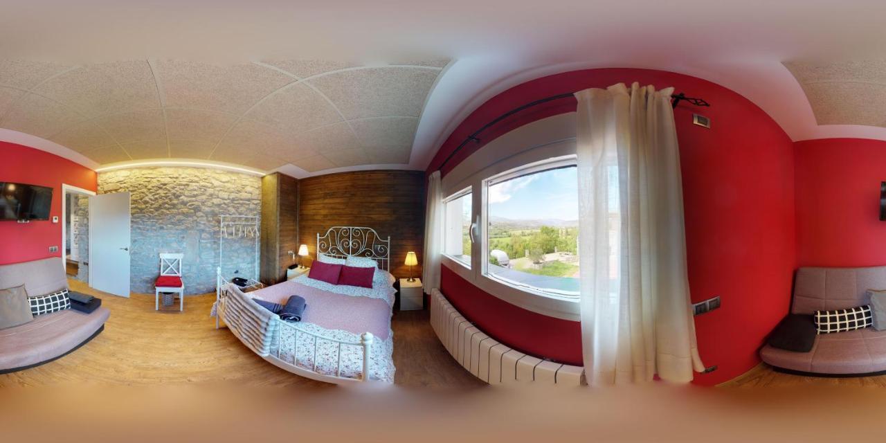 Casa Rural La Abadia-Apartamentos Graus Zewnętrze zdjęcie